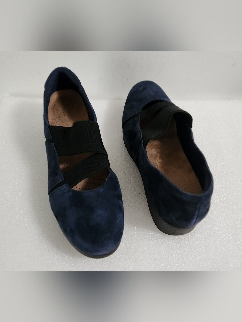 CLARK'S ARTISAN DAELYN VILLA WOMEN'S SHOES COLOR DARK NAVY SIZE US 10 M